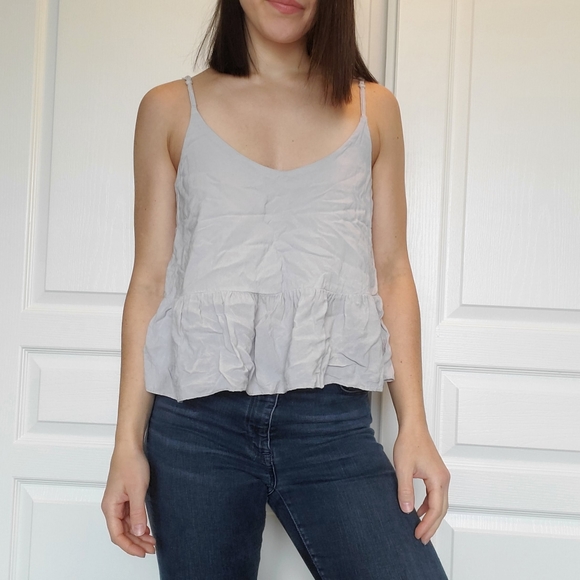 Topshop flowy spaghetti strap tank top camisole - Picture 2 of 7